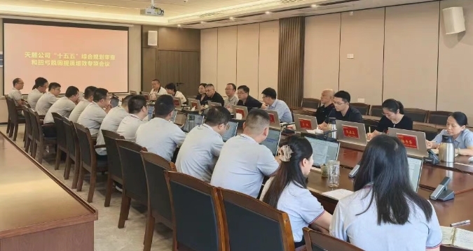 鮑斌聽取天麓公司“十五五”綜合規劃...